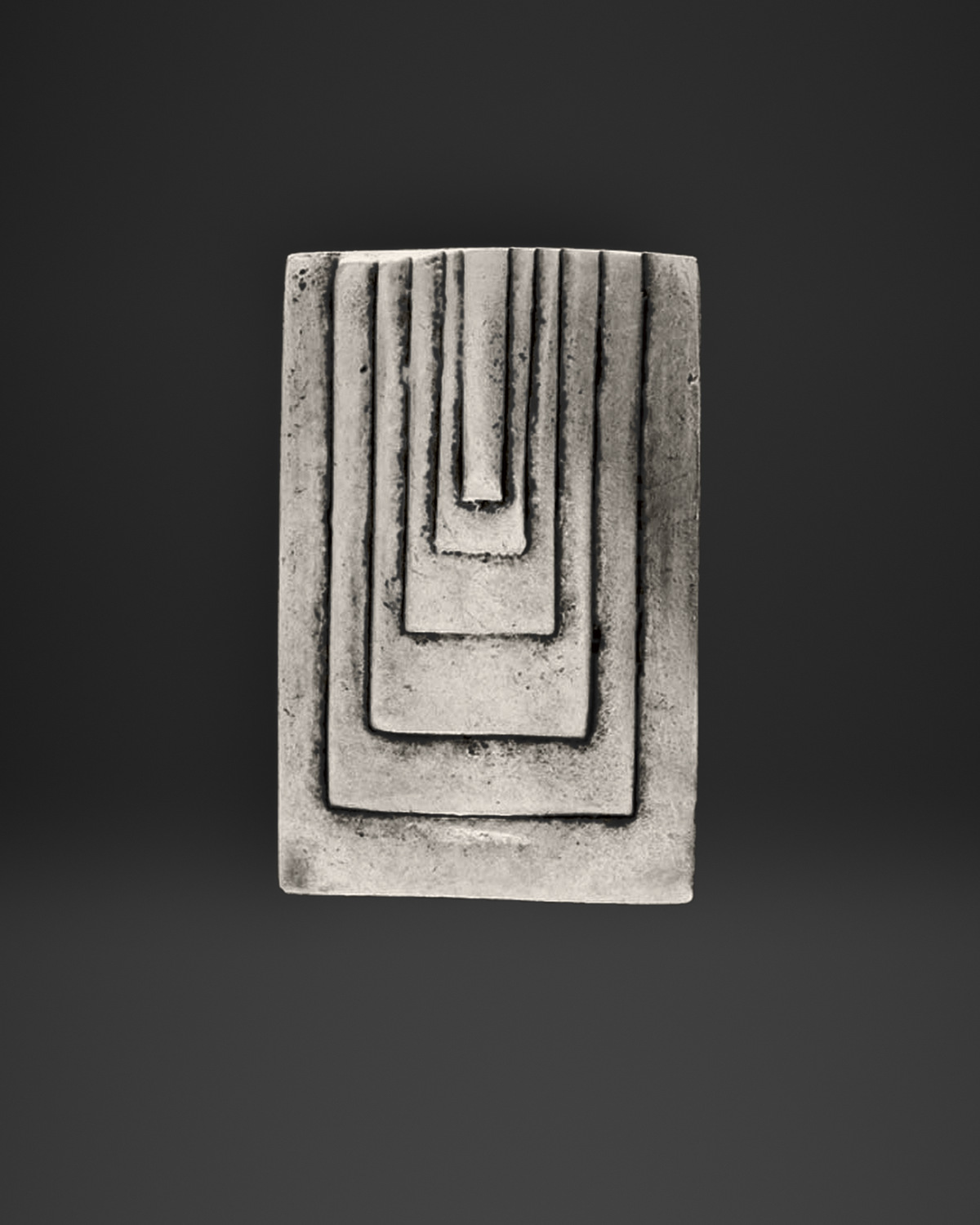 Nested Line Plaque Medallion