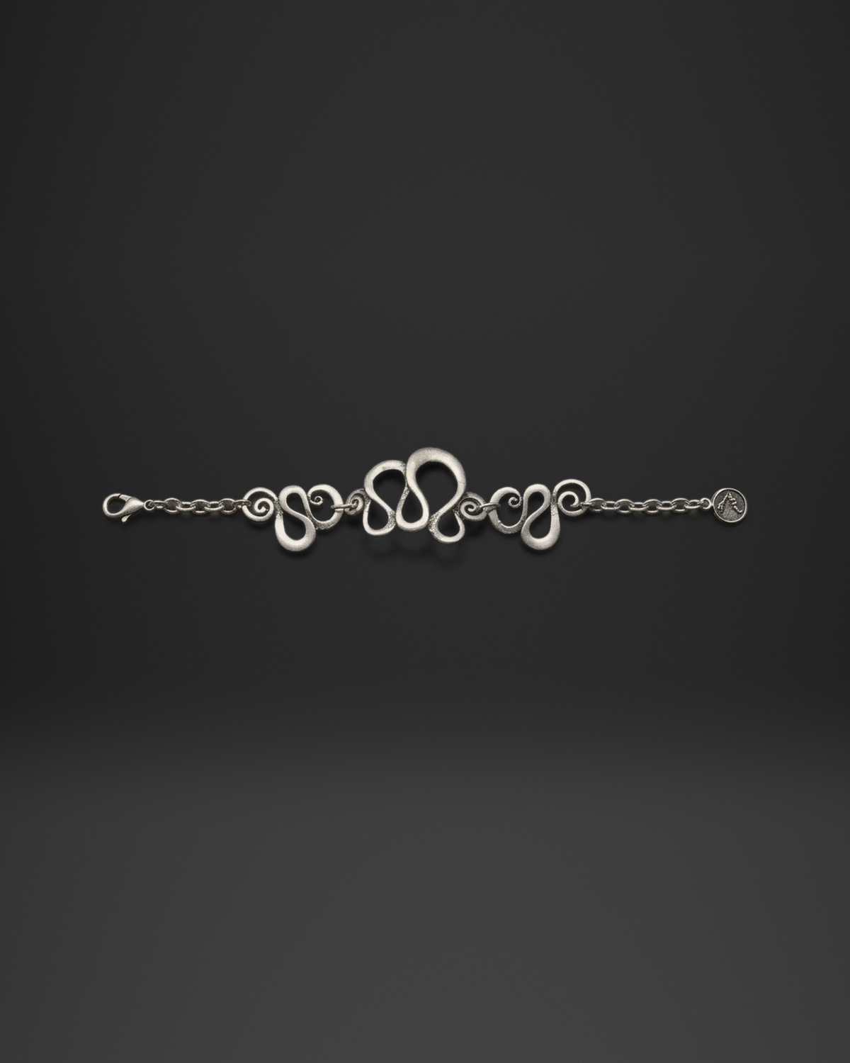 Free Form Swirl Centre Bracelet