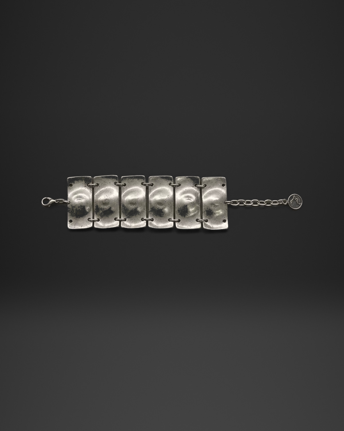Concave Mirror Panel Bracelet