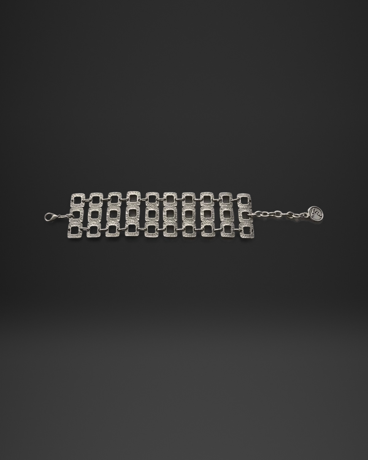 Square Grid Lattice Bracelet