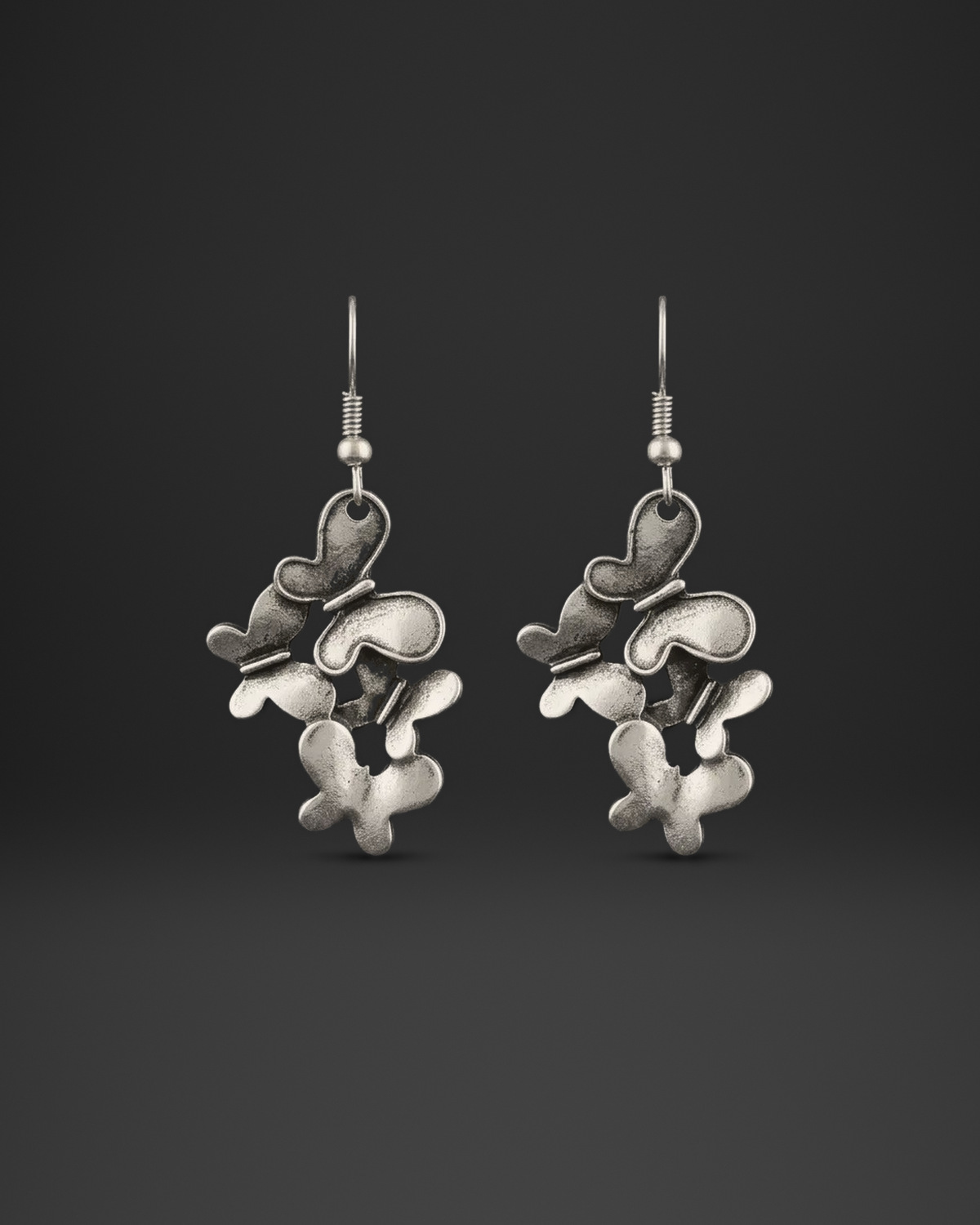 Butterfly Cluster Earrings