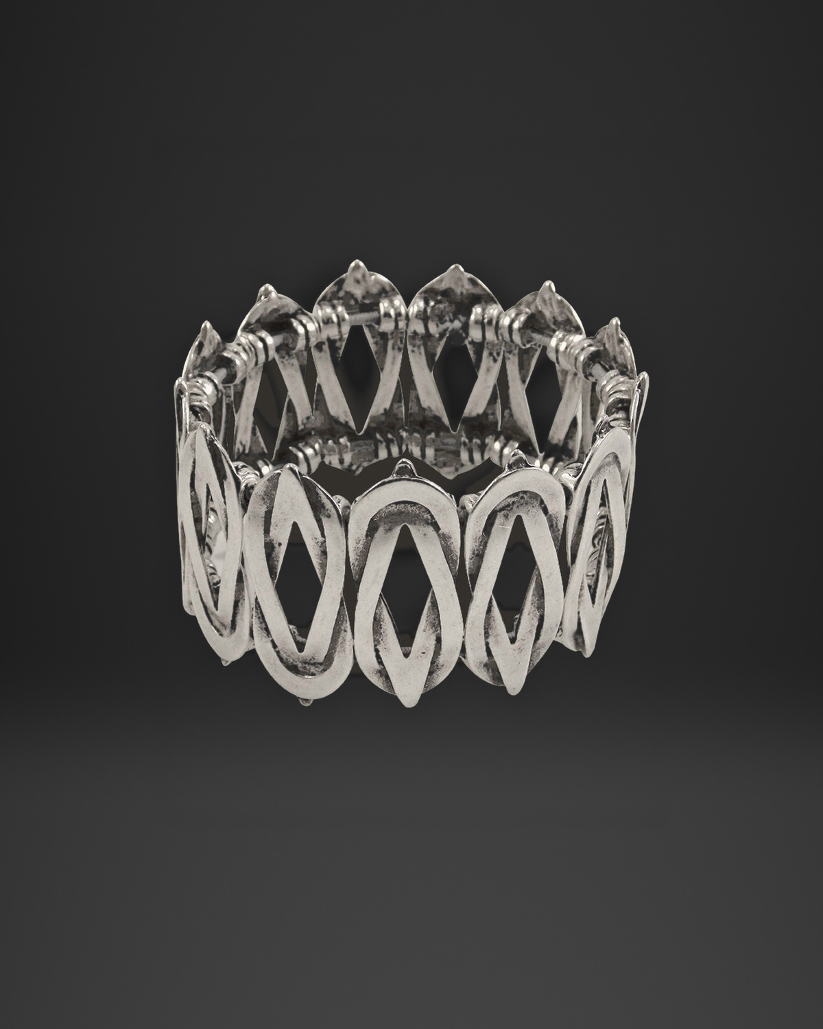 Open Marquise Loop Stretch Bracelet