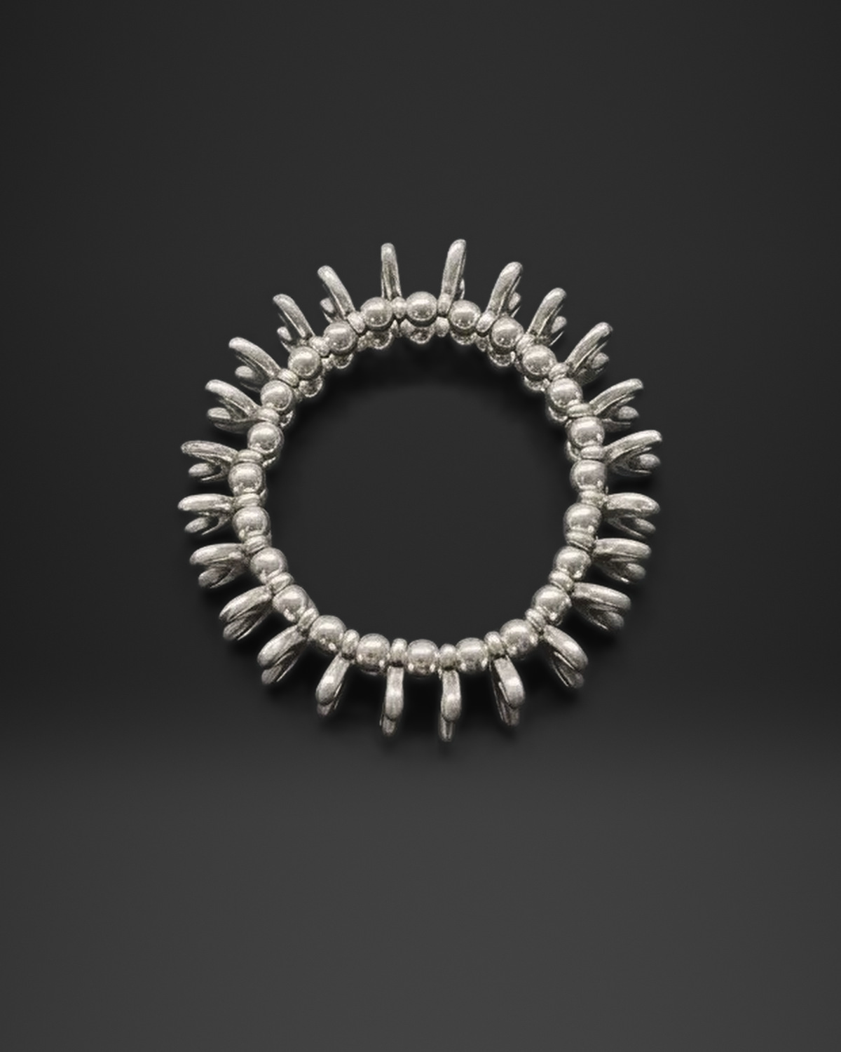 Sunburst Petal Ball Stretch Bracelet
