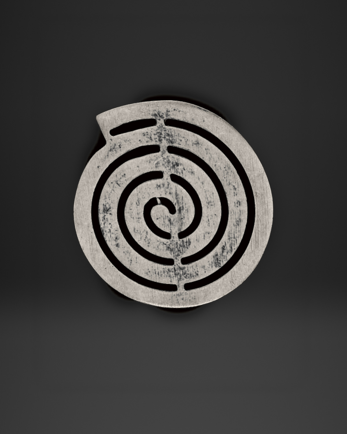 Broken Circle Target Brooch