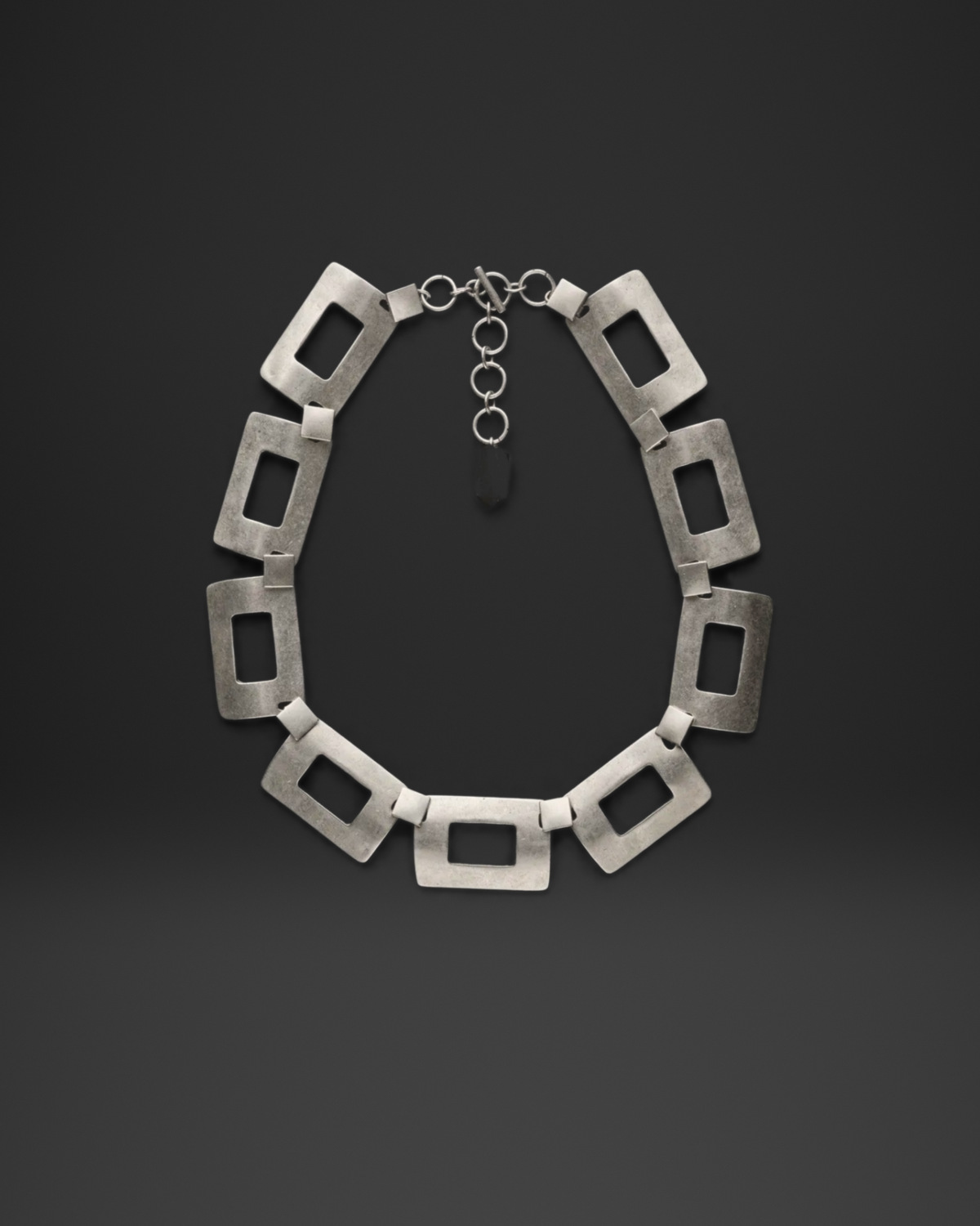 Square Window Link Necklace