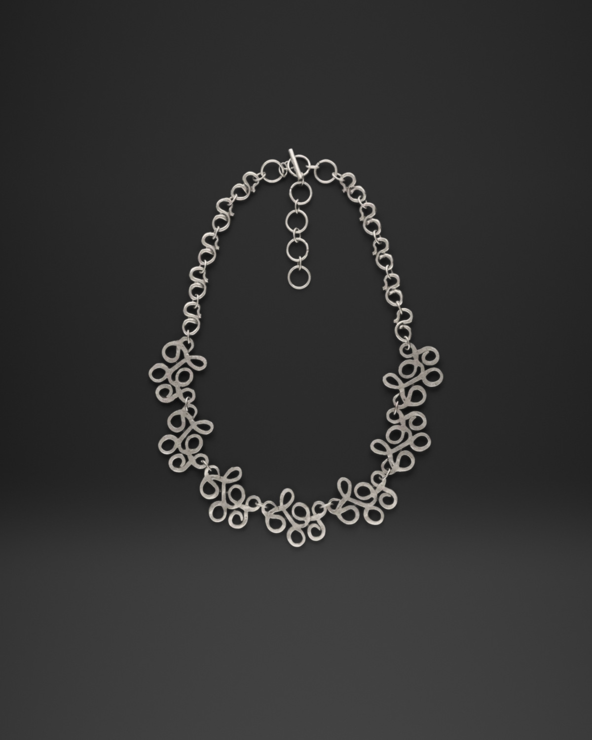 Looping Knot Link Necklace