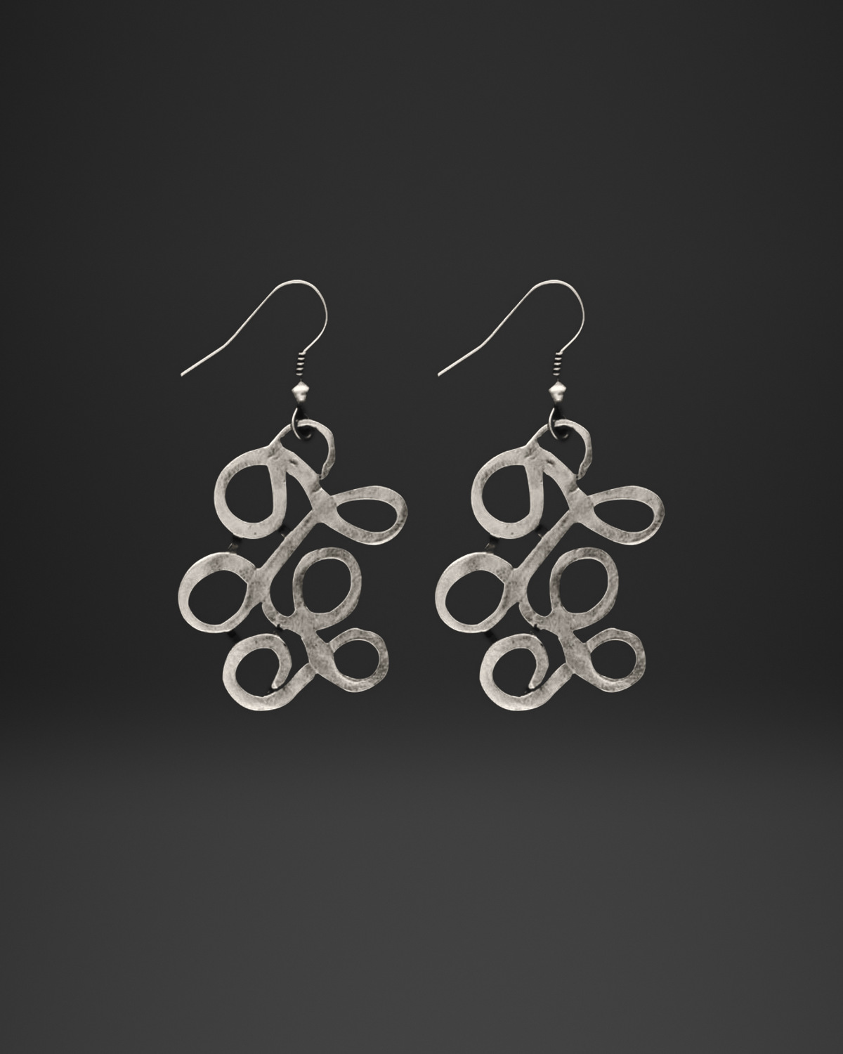 Looping Ribbon Earrings