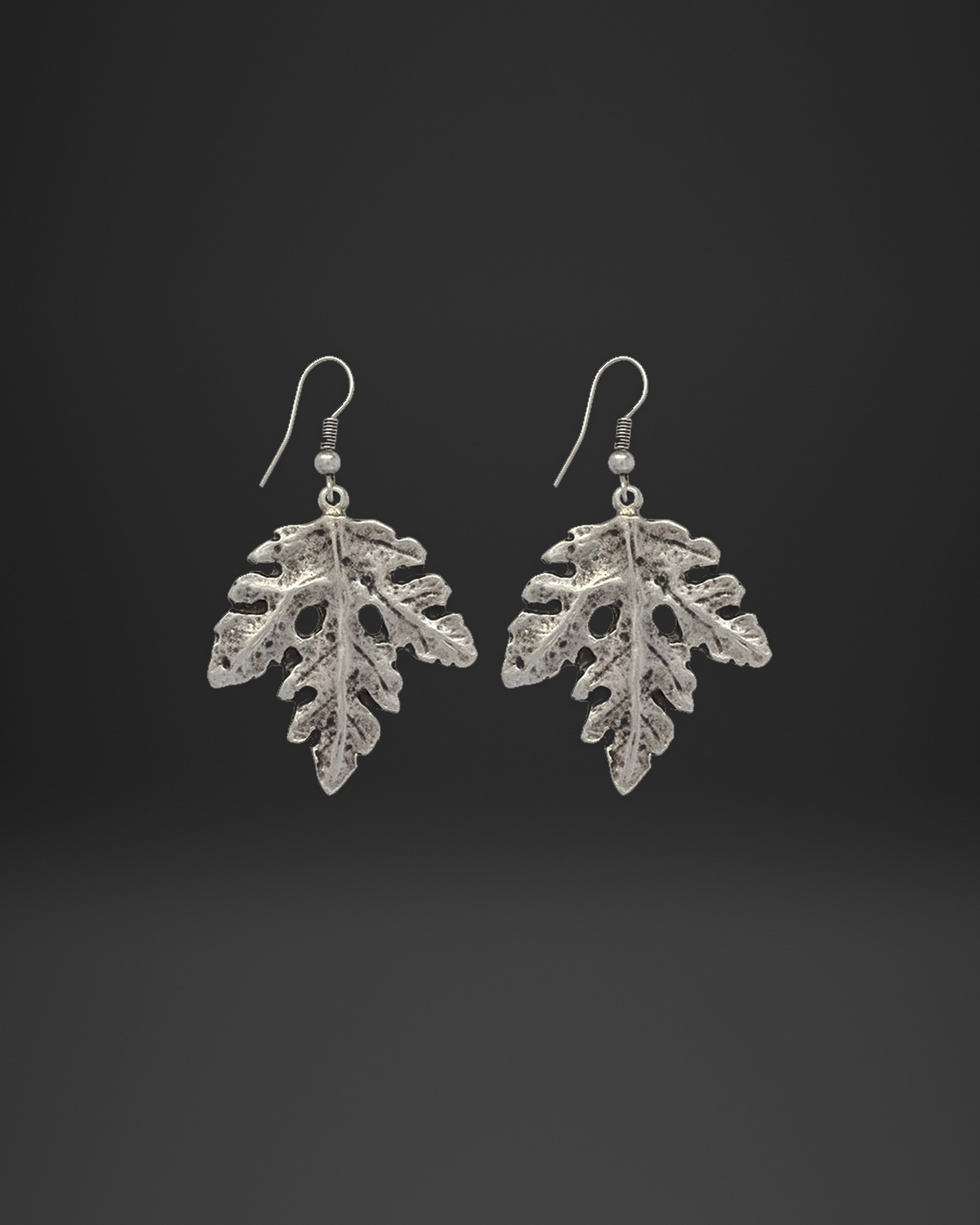 Grape Leaf Earrings