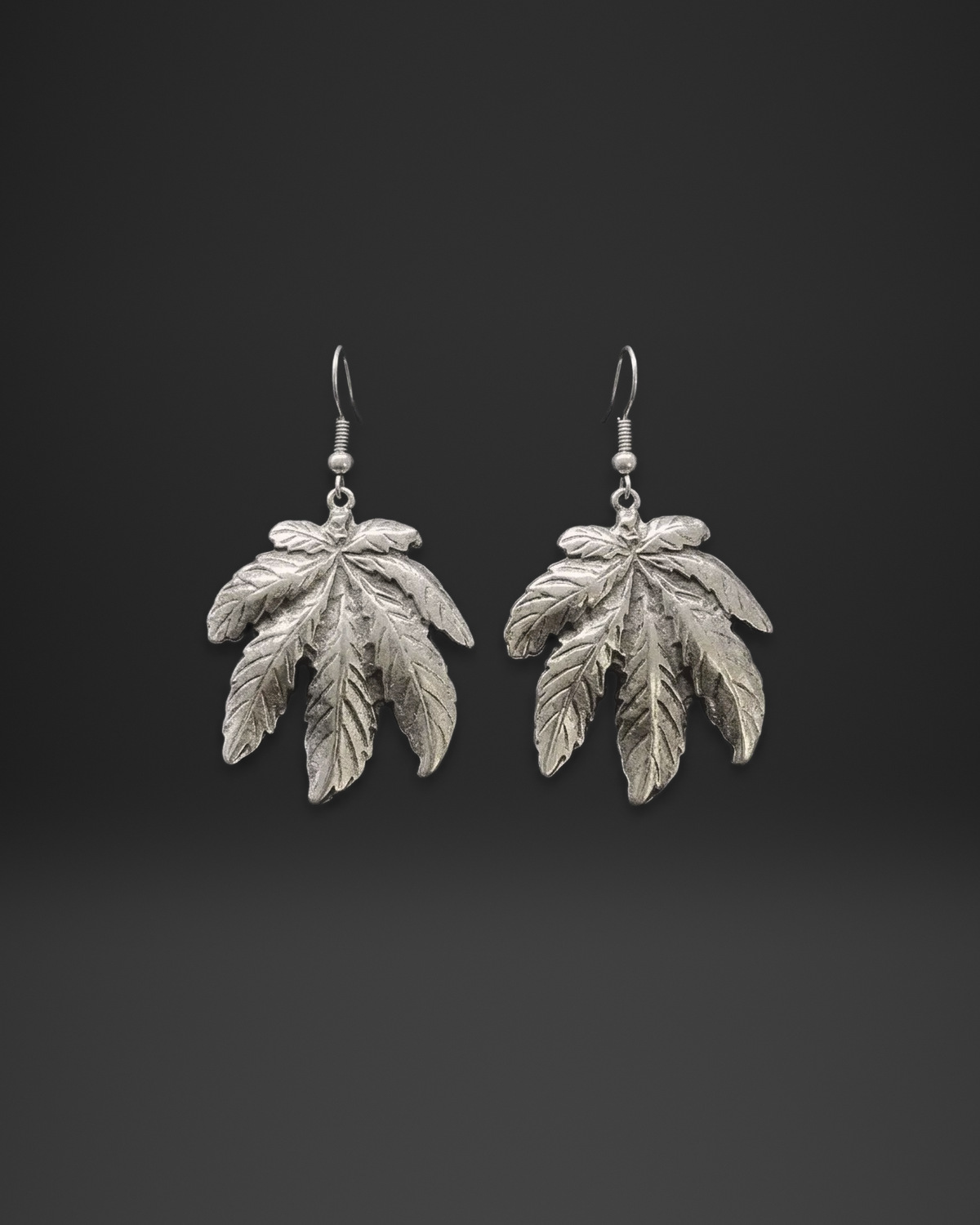 Palm Leaf Earrings