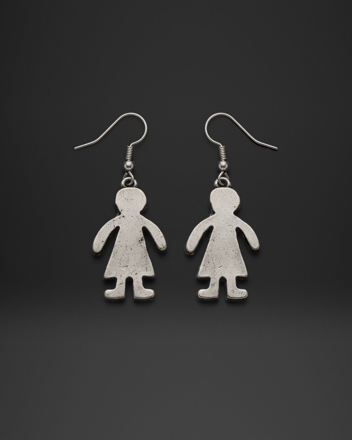 Girl Silhouette Earrings