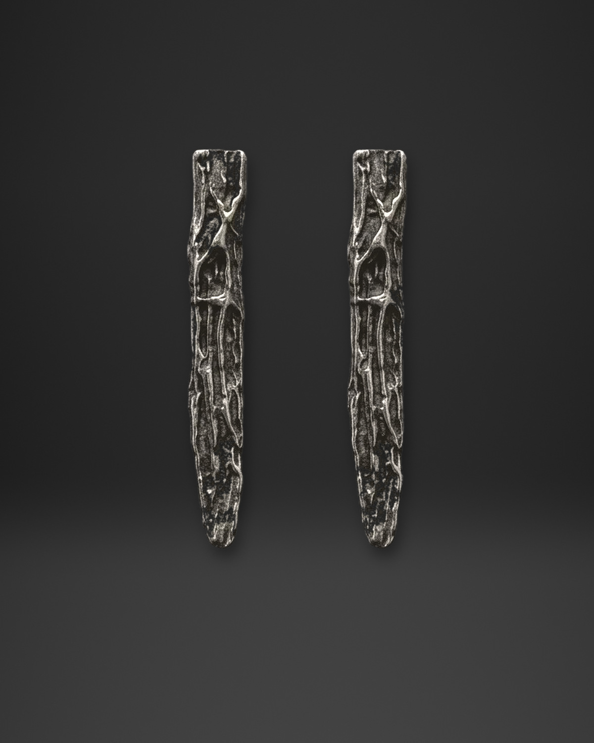 Gnarled Twig Earrings