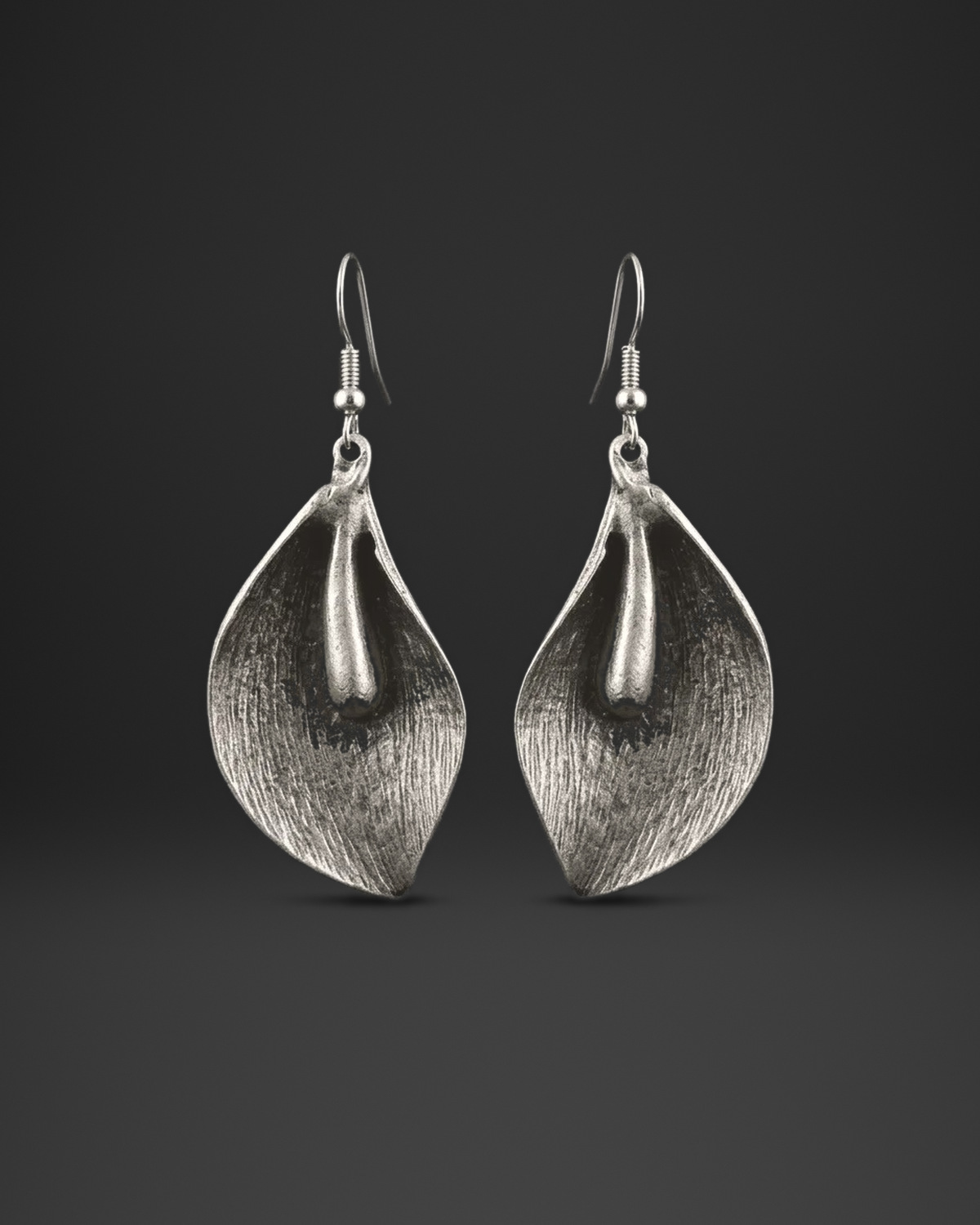 Calla Lily Flower Earrings