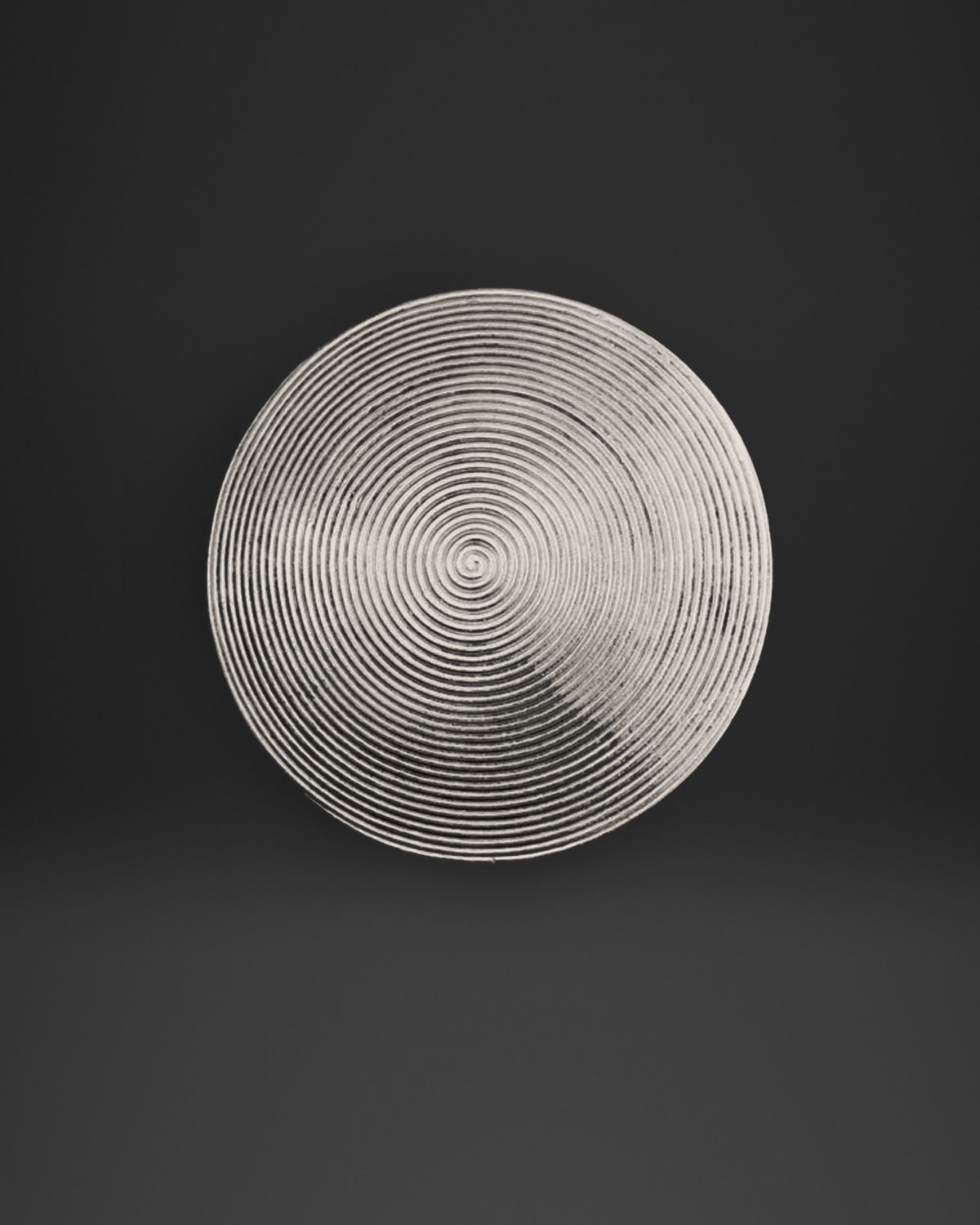 Quiet Moon Disc Medallion