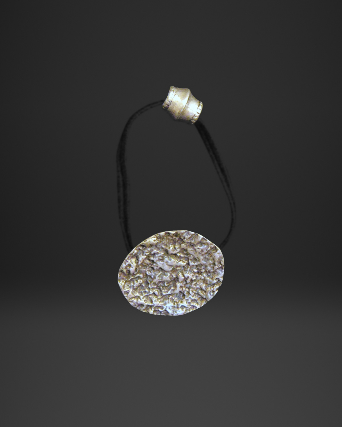 Rock Texture Oval Hair Tie