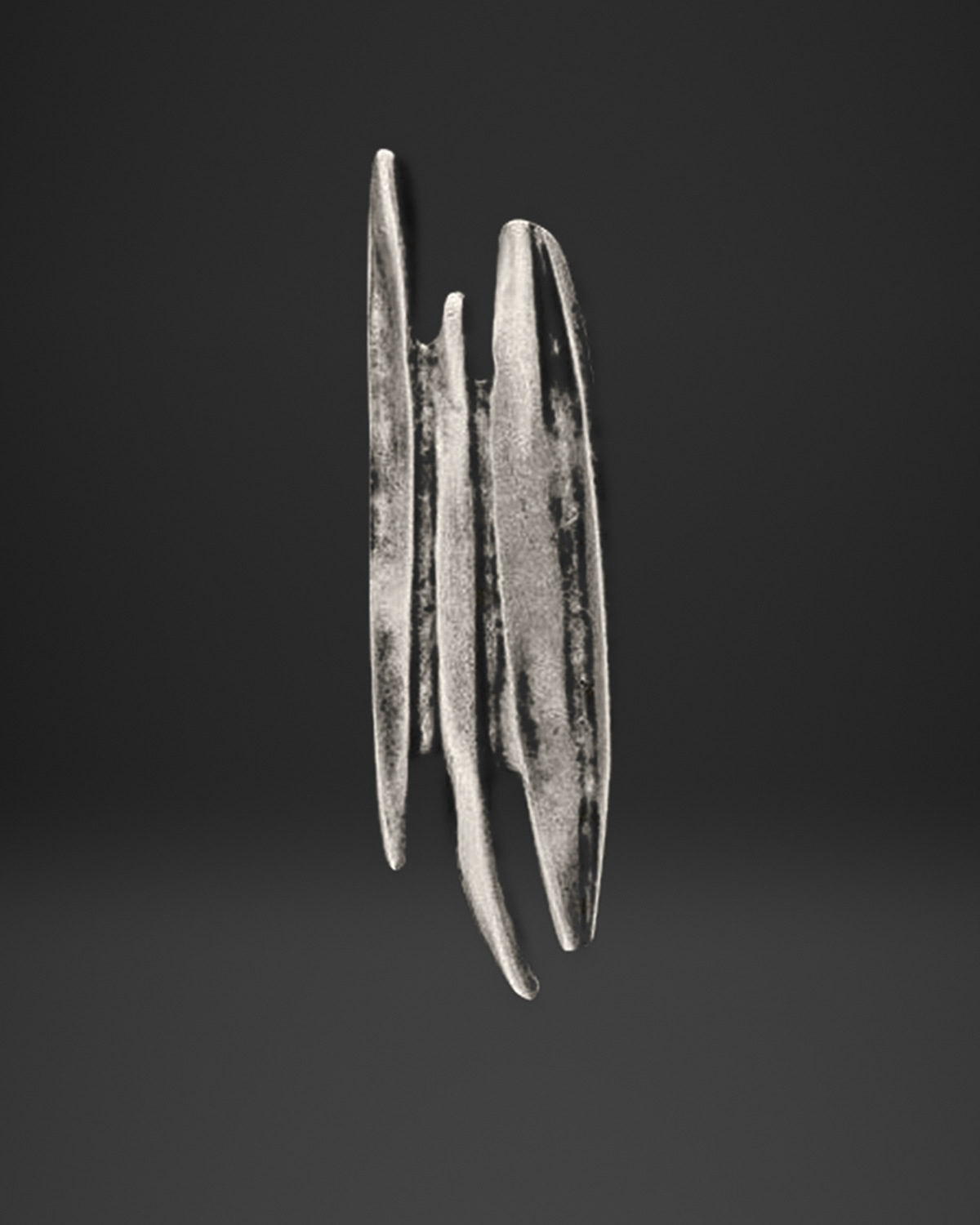 Layered Blade Sculptural Ring
