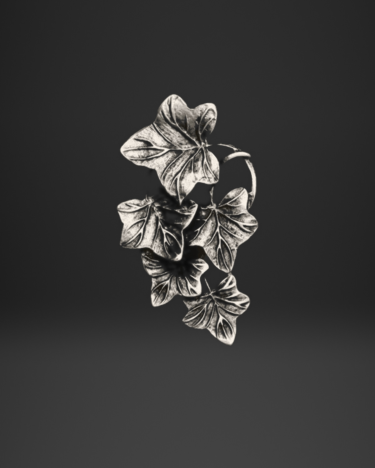 Ivy Leaf Cascade Ring