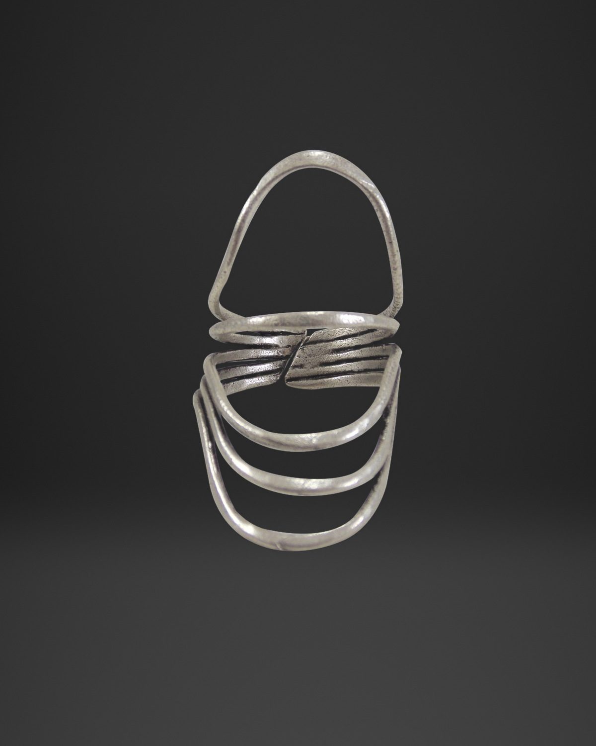Wire Loop Arches Ring