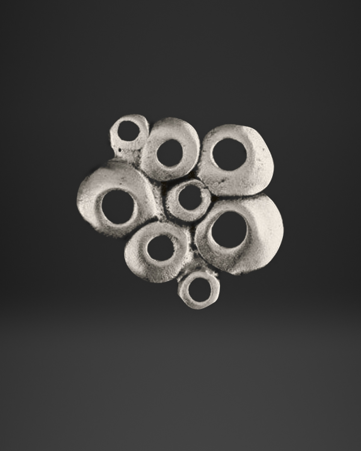 Organic Open Circles Ring