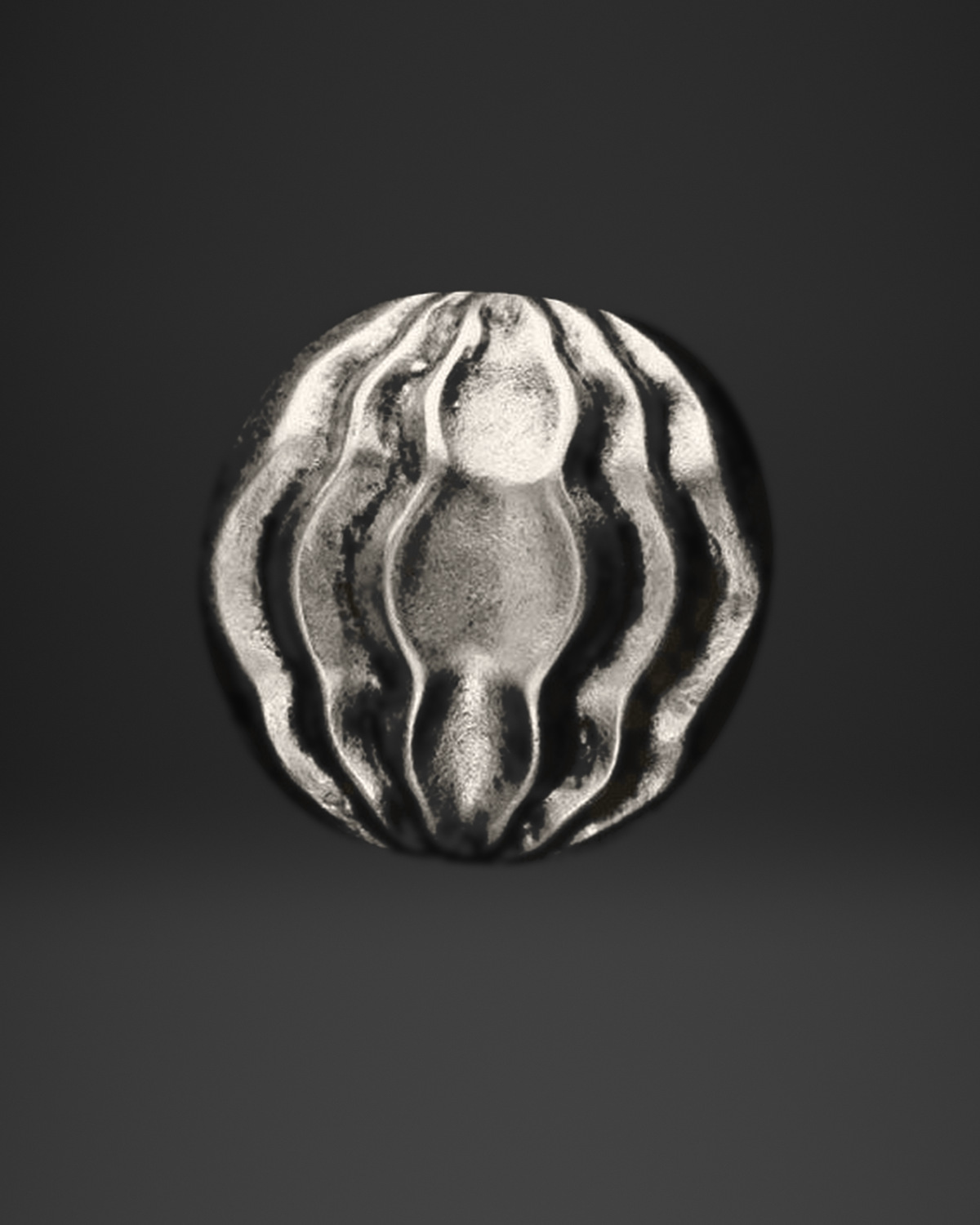 Wavy Seed Pod Ring