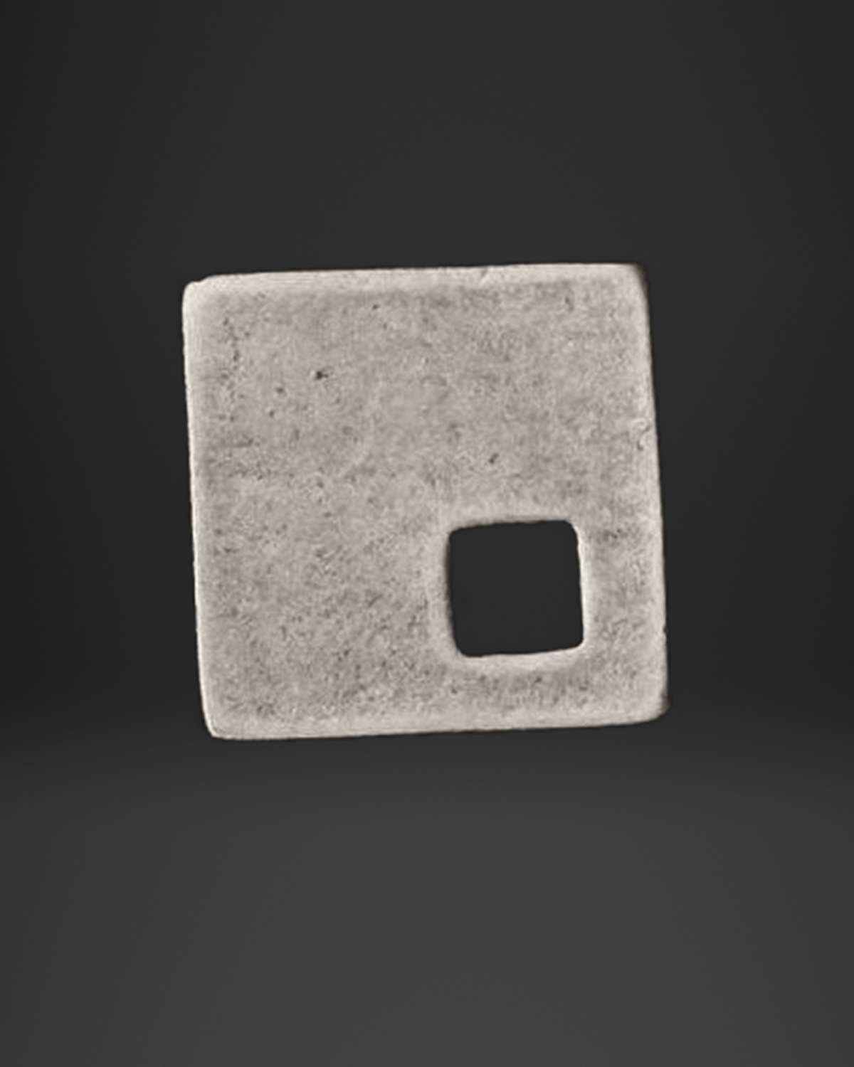 Square Plate Cut-Out Corner Ring