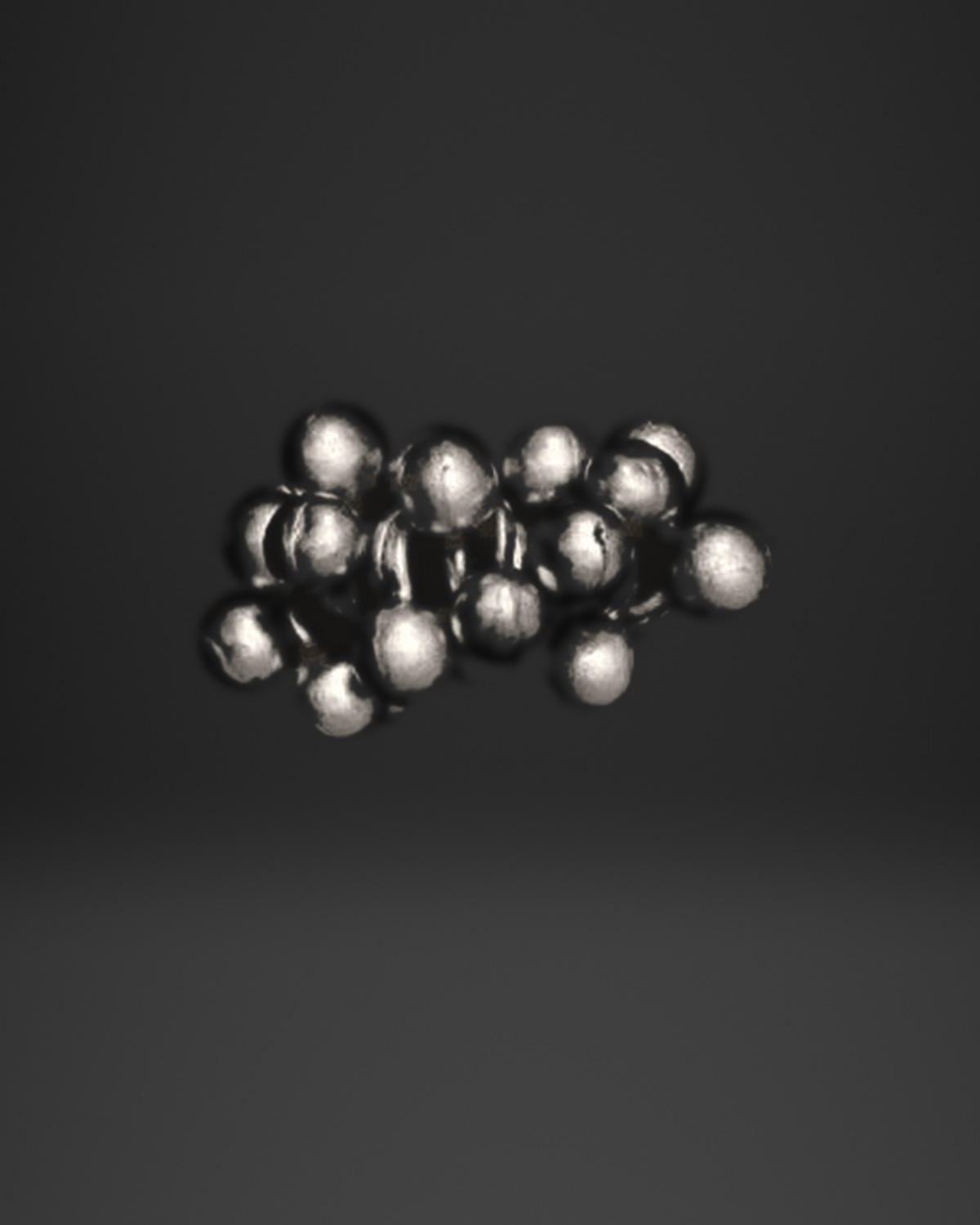 Ball Bead Cluster Ring