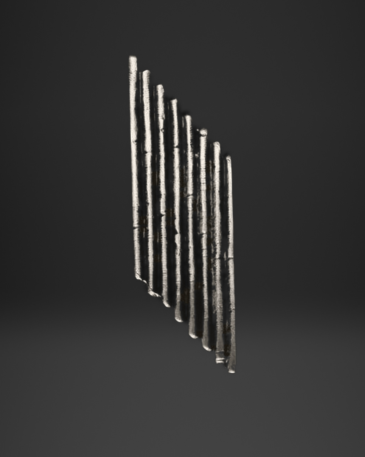 Diagonal Bar Stripe Ring