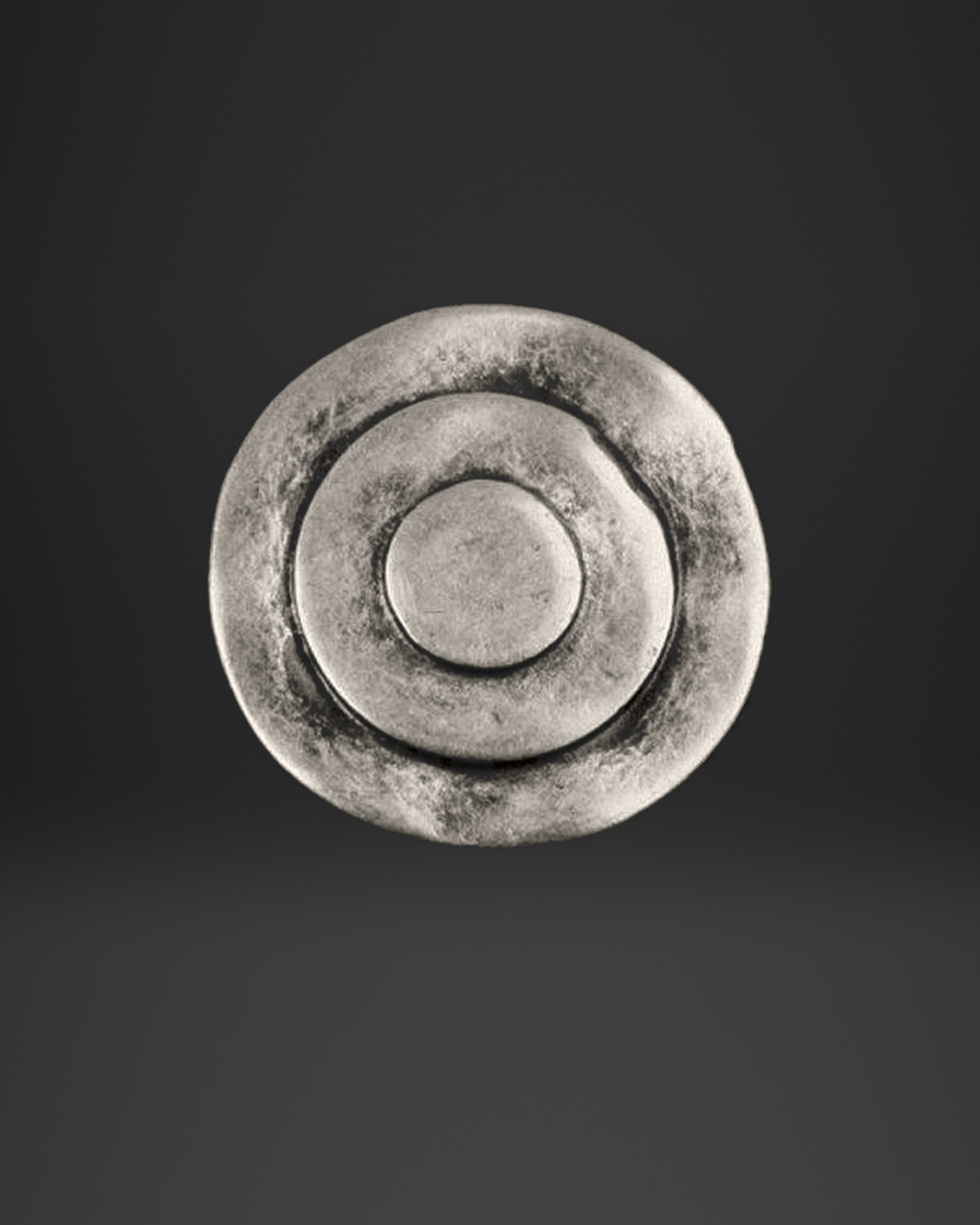 Stepped Circle Disc Ring