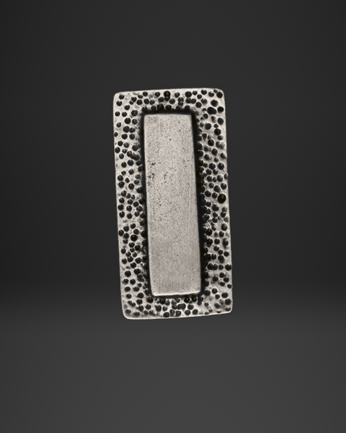 Dotted Frame Bar Rectangle Ring