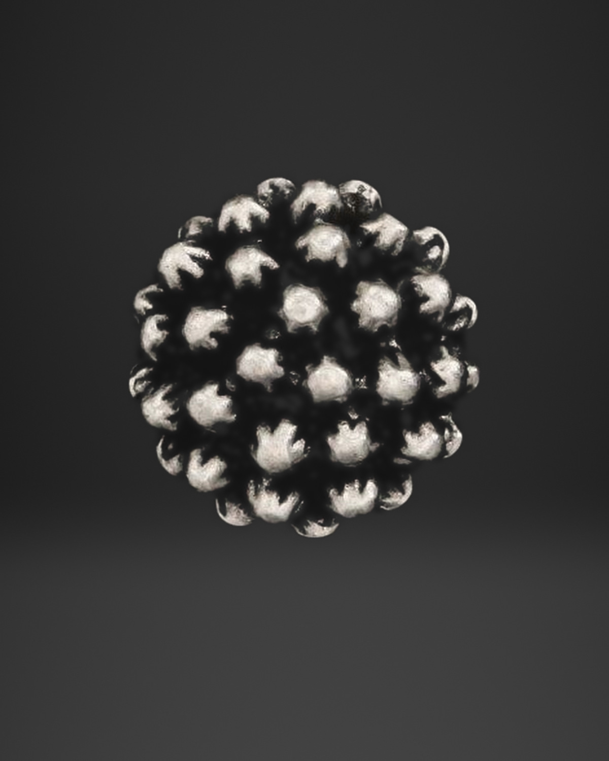 Bud Cluster Dome Ring