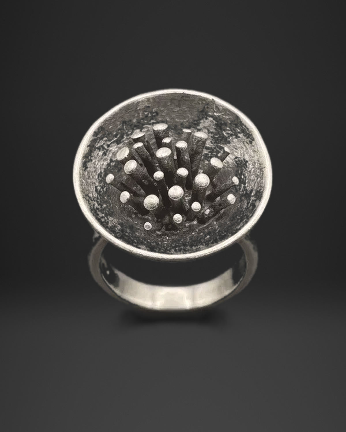 Sea Anemone Cup Ring