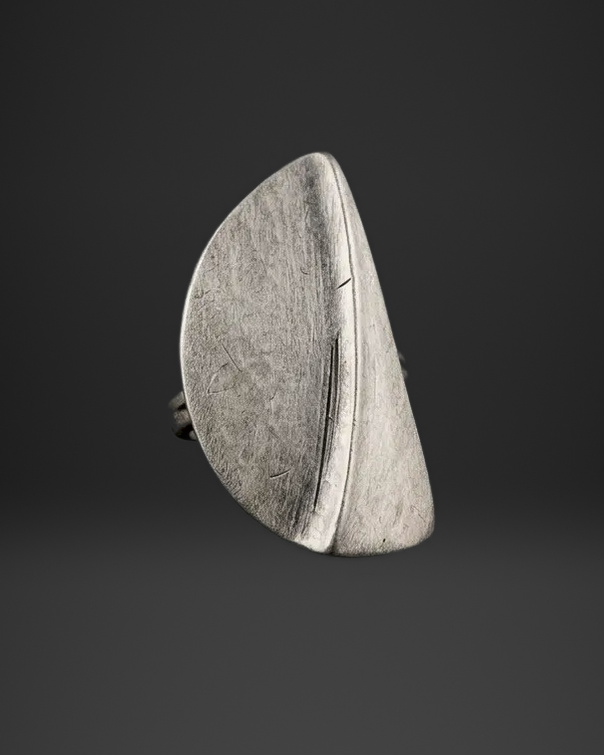 Half Moon Fold Ring