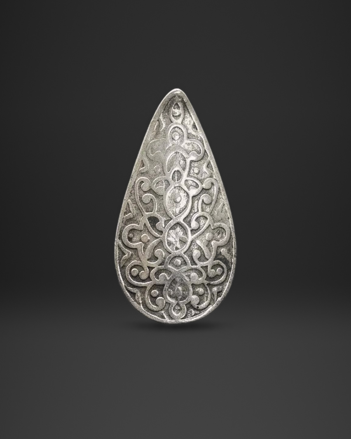 Ornate Teardrop Ring
