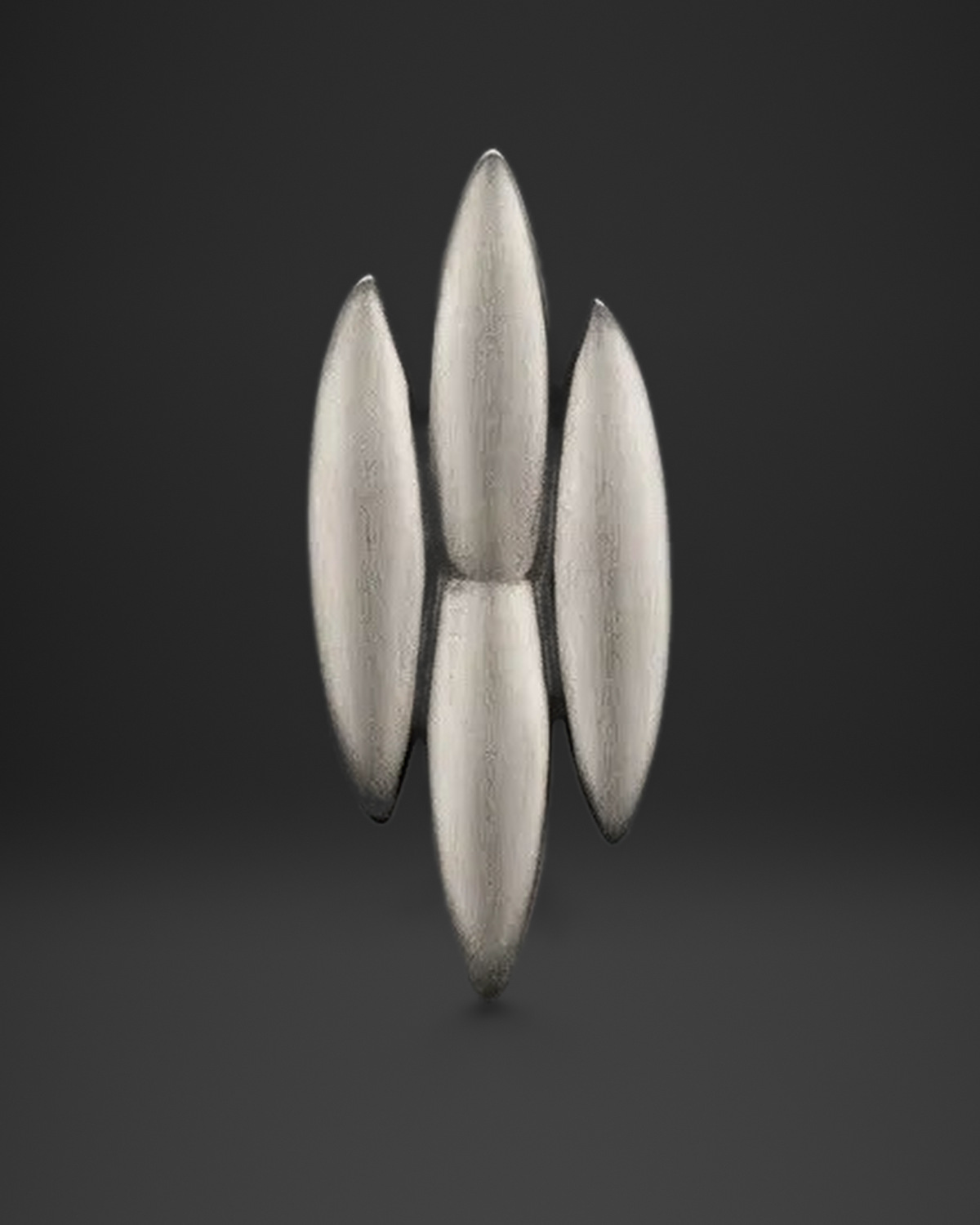 Polished Olive Bars Ring