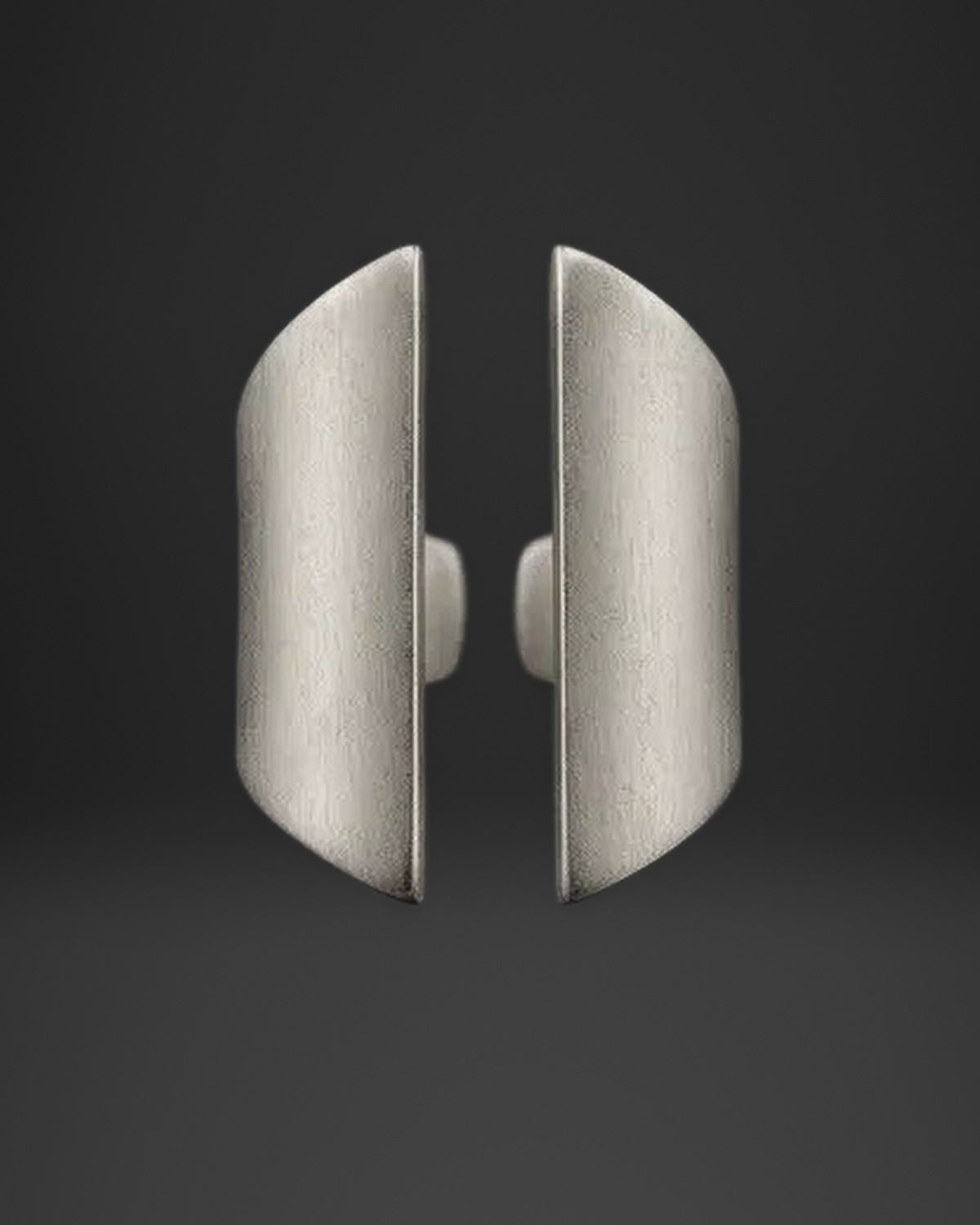 Smooth Twin Wing Plate Ring