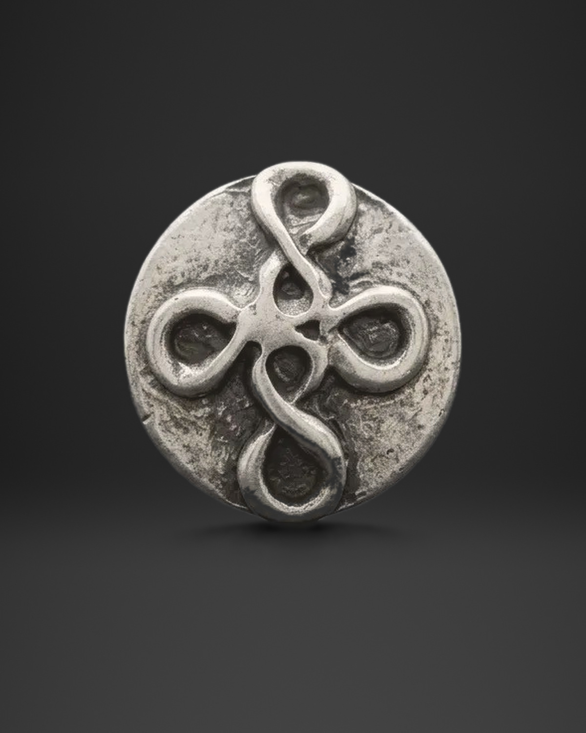 Celtic Knot Disc Ring