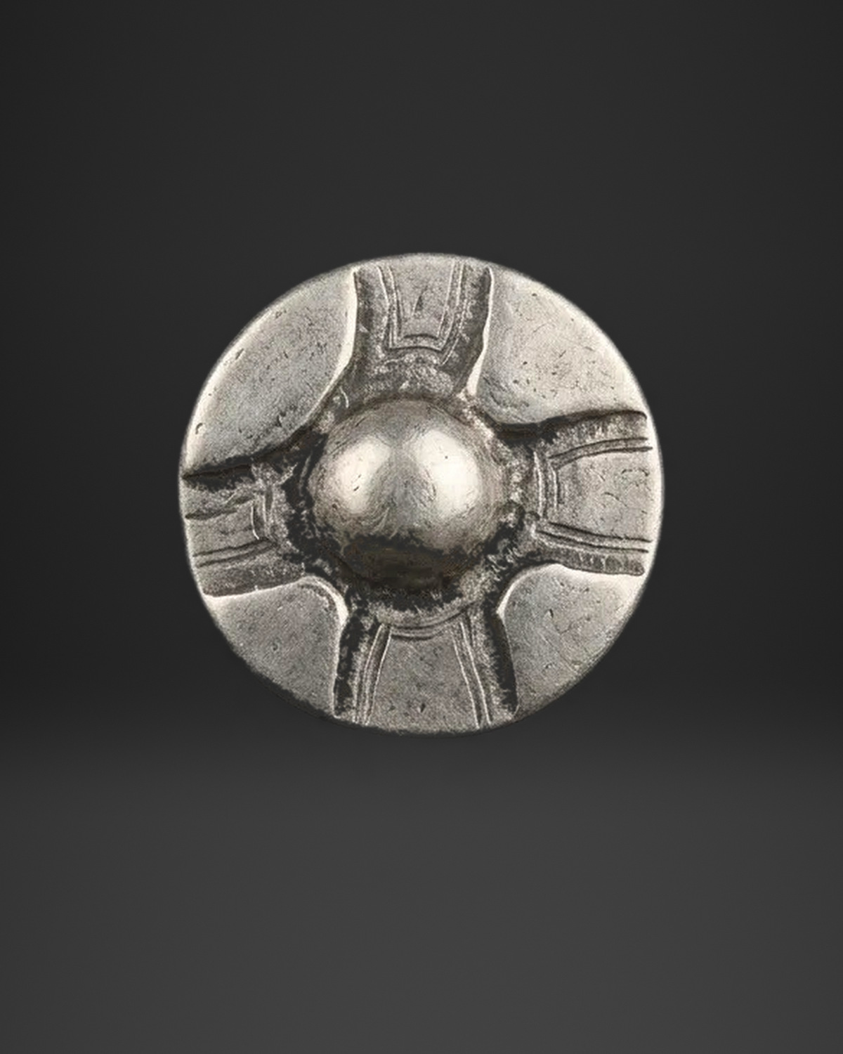 Cross Dome Disc Ring